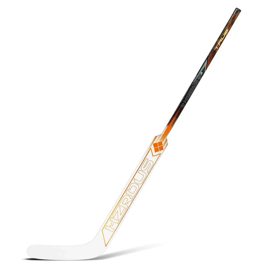 TRUE HZRDUS 9x4 Pro Stock Senior Goalie Stick - Lukas Dostal Orange / Custom / L-26" - The Hockey Shop