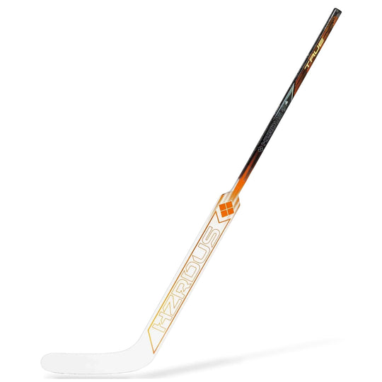 TRUE HZRDUS 9x4 Pro Stock Senior Goalie Stick - Lukas Dostal Orange / Custom / L-26" - The Hockey Shop