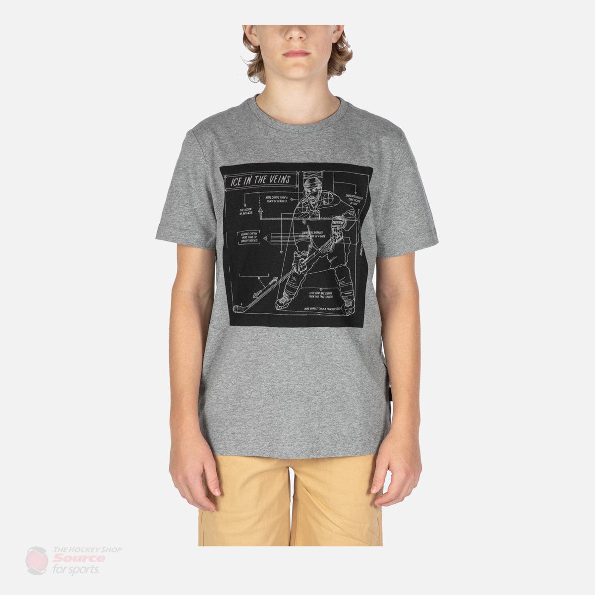 Gongshow Hockey Ice In The Veins Youth Shirt