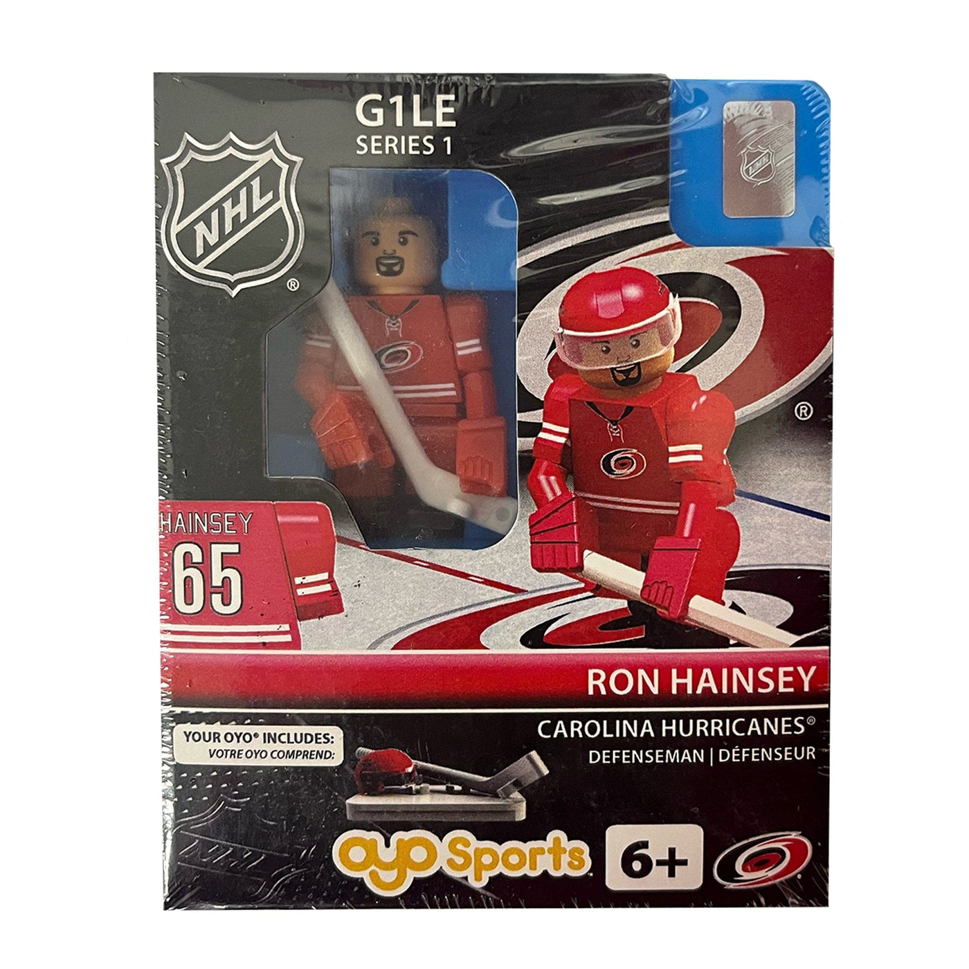 OYO NHL Player Mini Figure  - Carolina Hurricanes Ron Hainsey - TheHockeyShop.com