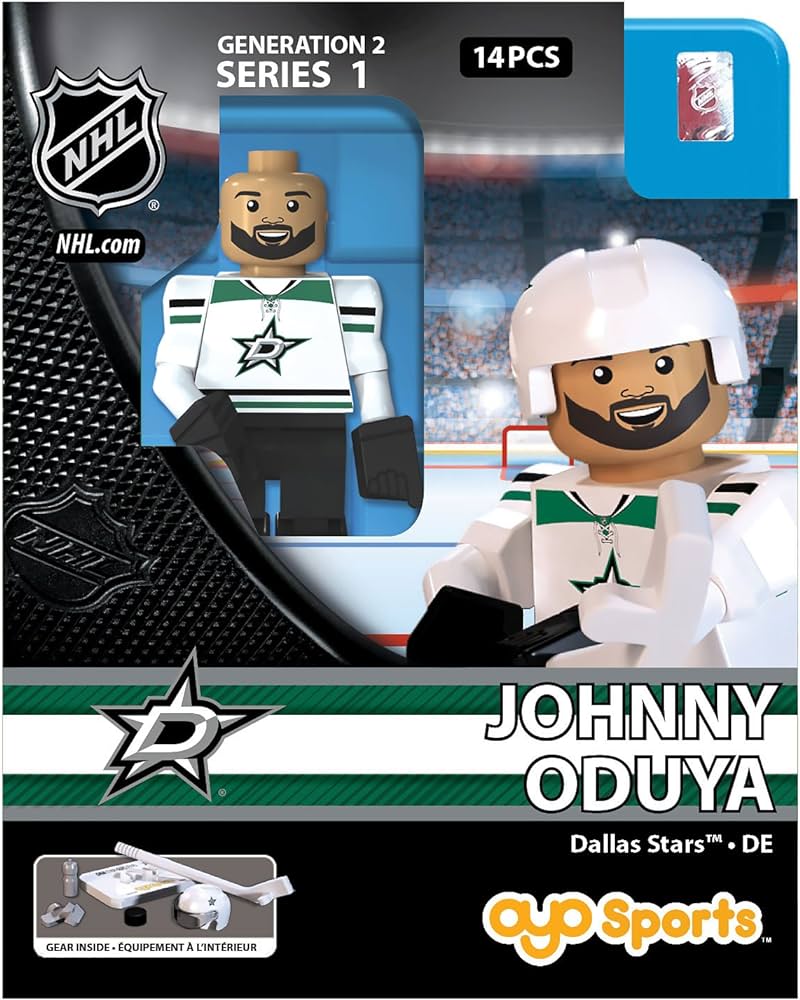 OYO NHL Player Mini Figure  - Dallas Stars Johnny Oduya - TheHockeyShop.com