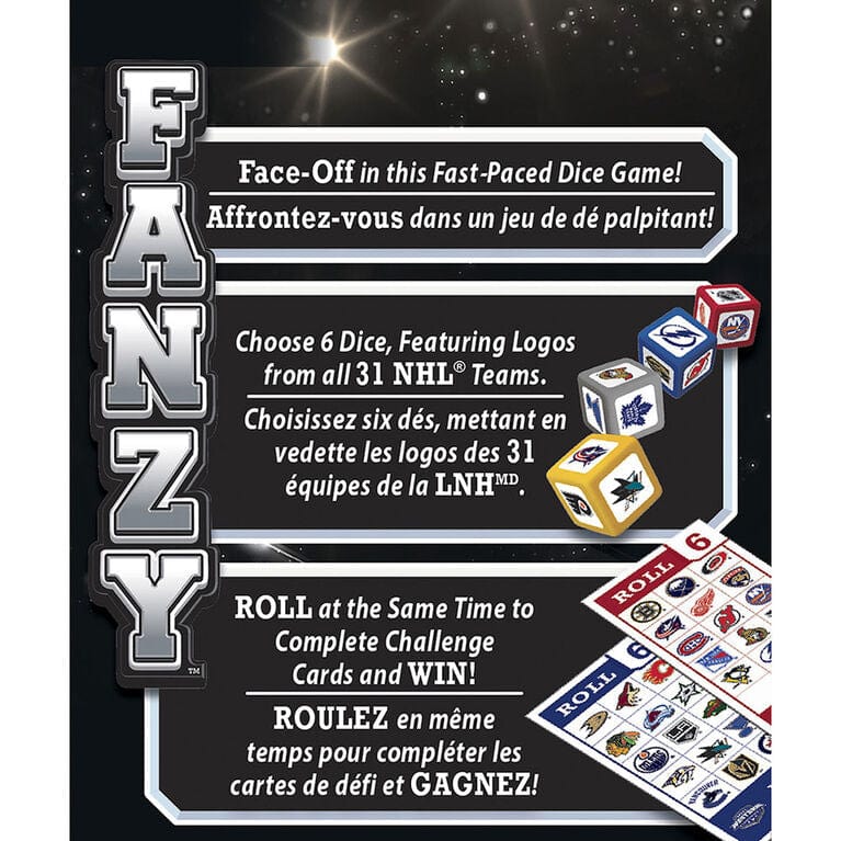 NHL Fanzy Dice Game - The Hockey Shop Source For Sports