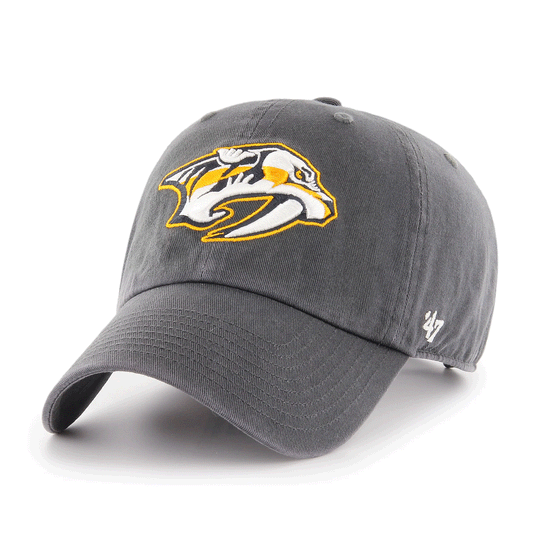 47 Brand NHL Clean Up Alt. Color 3 Adjustable Hat - Nashville Predators OSFM - The Hockey Shop