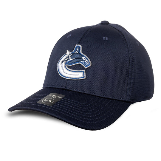 American Needle NHL Ultimate Stretch Hat - Vancouver Canucks L/XL / Vancouver Canucks - The Hockey Shop