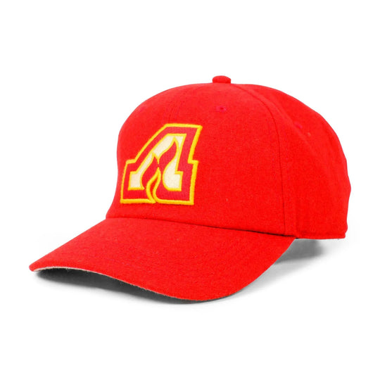 Atlanta Flames - American Needle NHL Vintage Archived Legend Adjustable Hat OSFM / Red - The Hockey Shop