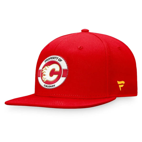 Fanatics AP Practice Snapback Hat - Calgary Flames OSFM / Red - The Hockey Shop