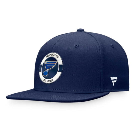 Fanatics AP Practice Snapback Hat - St. Louis Blues OSFM / Navy - The Hockey Shop
