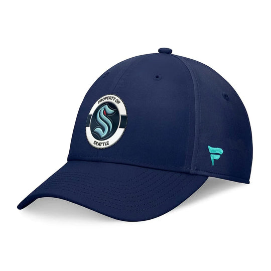 Fanatics AP Practice Structured Hat - Seattle Kraken M/L / Navy - The Hockey Shop