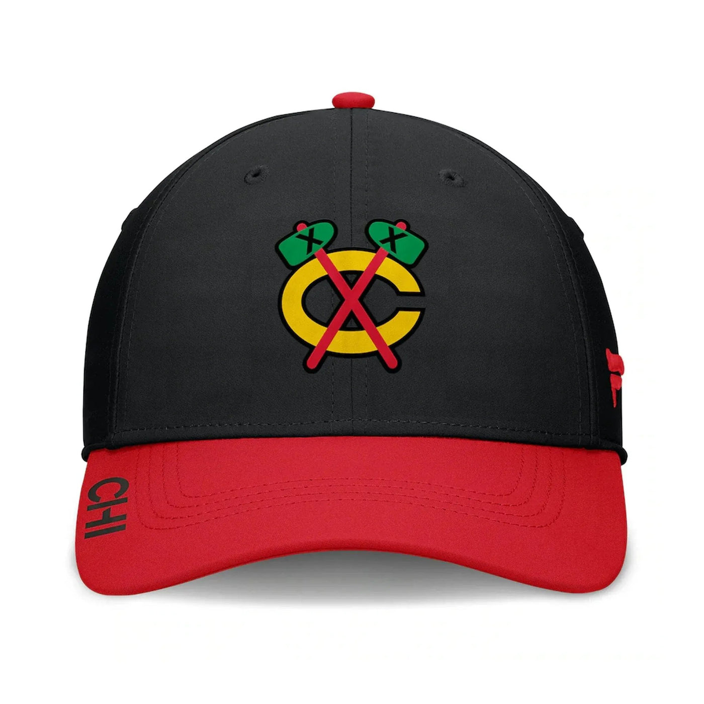 Fanatics AP Rink 6 Stretch Hat - Chicago Blackhawks | TheHockeyShop.com