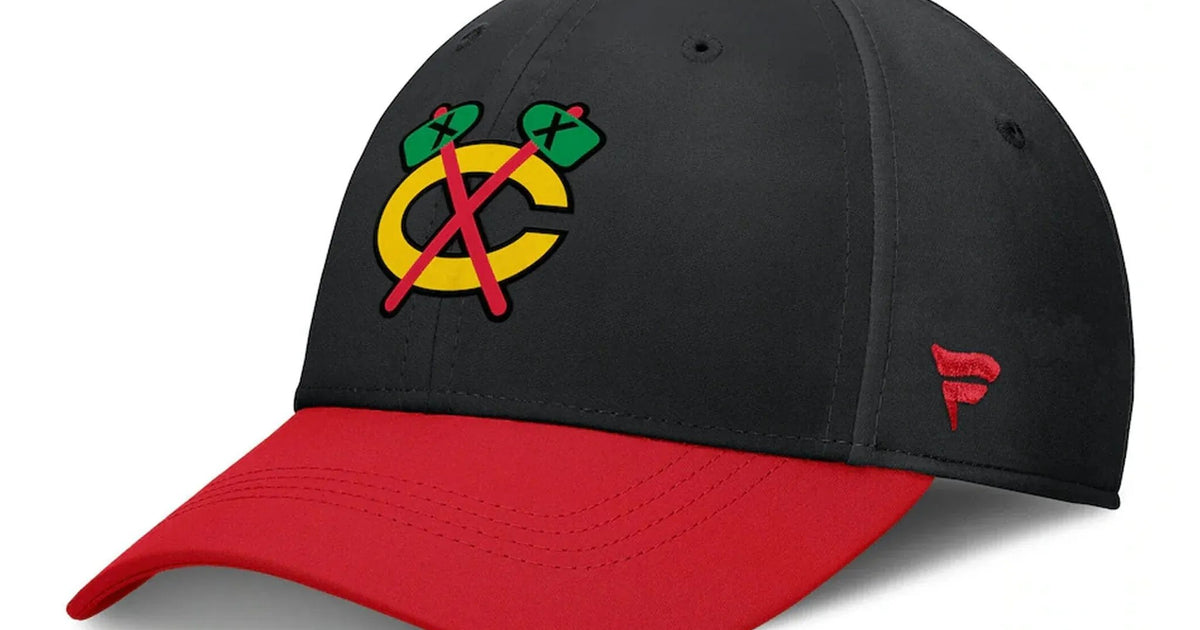 Fanatics AP Rink 6 Stretch Hat - Chicago Blackhawks | TheHockeyShop.com