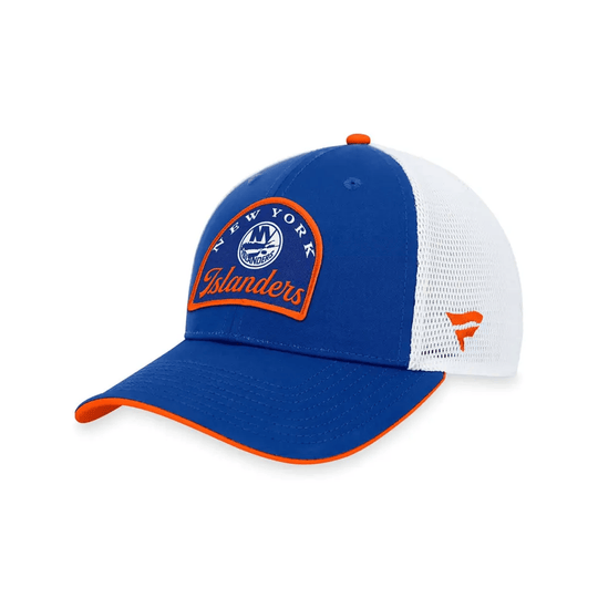 Fanatics Fundamental Structured Trucker Hat - New York Islanders OSFM / New York Islanders - The Hockey Shop