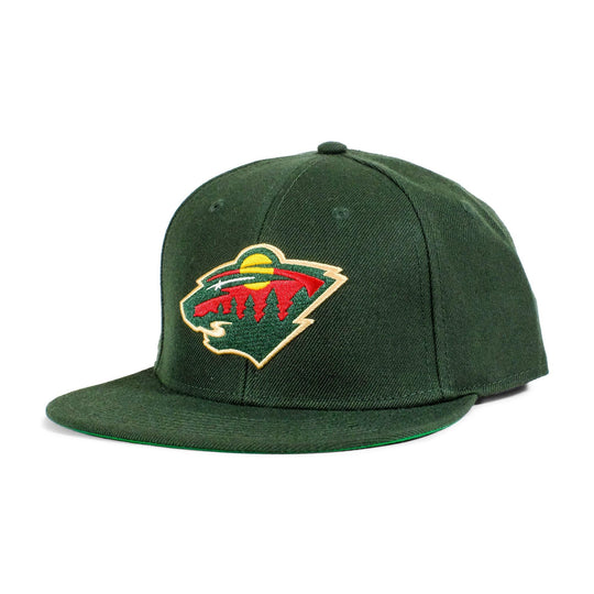 Minnesota Wild - American Needle NHL Vintage Wool Replica Snapback Hat OSFM / Forest Green - The Hockey Shop