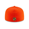 NewEra NHL 59Fifty Team Color Fitted Hat - Anaheim Ducks Orange - The Hockey Shop