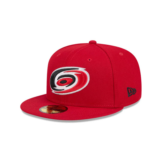 NewEra NHL 59Fifty Team Color Fitted Hat - Carolina Hurricanes 7 1/2 - The Hockey Shop