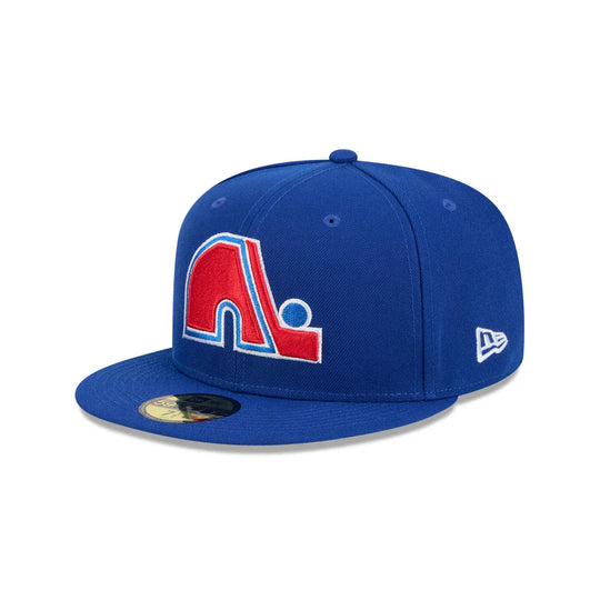 NewEra NHL 59Fifty Team Color Fitted Hat - Quebec Nordiques - The Hockey Shop