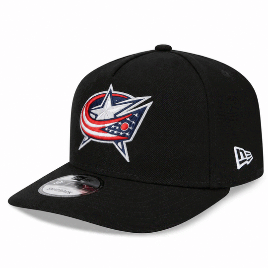 NewEra NHL 9Fifty A-Frame Core Snapback Hat - Columbus Blue Jackets OSFM - The Hockey Shop