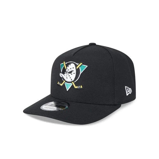 NewEra NHL 9Fifty Team A-Frame Snapback Hat - Anaheim Ducks OSFM - The Hockey Shop
