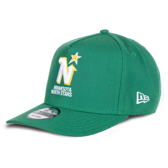 NewEra NHL 9Fifty Team A-Frame Snapback Hat - Minnesota North Stars OSFM / Green - The Hockey Shop