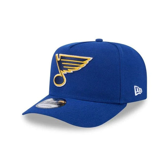NewEra NHL 9Fifty Team A-Frame Snapback Hat - St. Louis Blues OSFM - The Hockey Shop