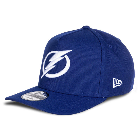 NewEra NHL 9Fifty Team A-Frame Snapback Hat - Tampa Bay Lightning OSFM / Blue - The Hockey Shop