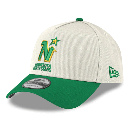 NewEra NHL 9Forty A-Frame 2-Tone Snapback Hat - Minnesota North Stars OSFM - The Hockey Shop