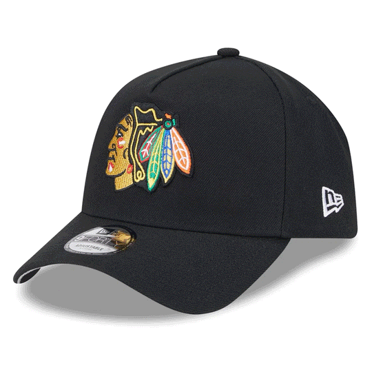 NewEra NHL 9Forty A-Frame Core Snapback Hat - Chicago Blackhawks OSFM - The Hockey Shop
