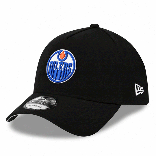 NewEra NHL 9Forty A-Frame Core Snapback Hat - Edmonton Oilers OSFM - The Hockey Shop