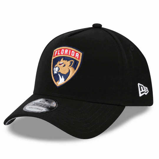 NewEra NHL 9Forty A-Frame Core Snapback Hat - Florida Panthers OSFM - The Hockey Shop