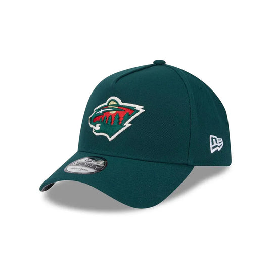 NewEra NHL 9Forty AF Team Color Snapback Hat - Minnesota Wild OSFM - The Hockey Shop