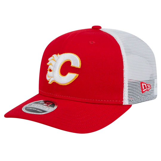NewEra NHL 9Seventy Team Color Meshback Hat - Calgary Flames OSFM - The Hockey Shop