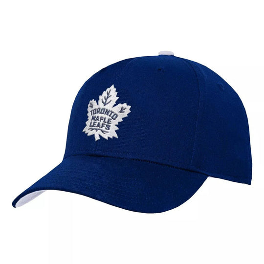 Outer Stuff NHL Precurve Toddler Snapback Hat - Toronto Maple Leafs OSFM / Blue - The Hockey Shop