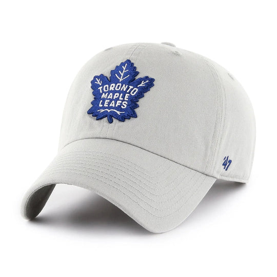 Toronto Maple Leafs - 47 Brand NHL Alternate Clean Up Adjustable Hat OSFM / Grey - The Hockey Shop