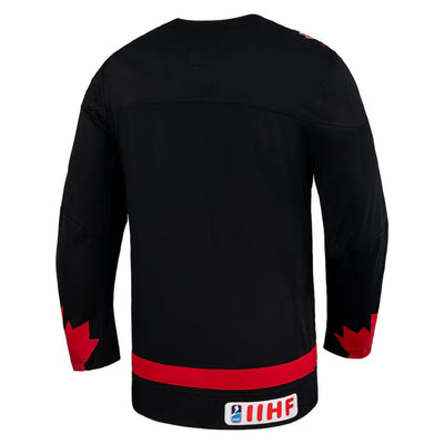 Hockey Canada Replica Junior Jersey - Black - TheHockeyShop.com