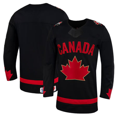 Hockey Canada Replica Junior Jersey - Black - TheHockeyShop.com