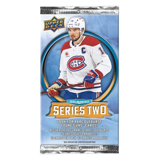 Upper Deck 2026 Series 2 Hockey Trading Cards Pack - The Hockey Shop