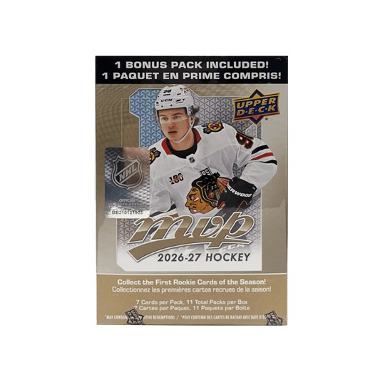Upper Deck 2027 MVP Blaster Hockey Trading Cards Box Set - The Hockey Shop