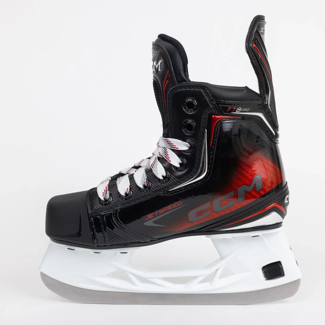 CCM Jetspeed FT8 Pro Youth Hockey Skates - Step Steel