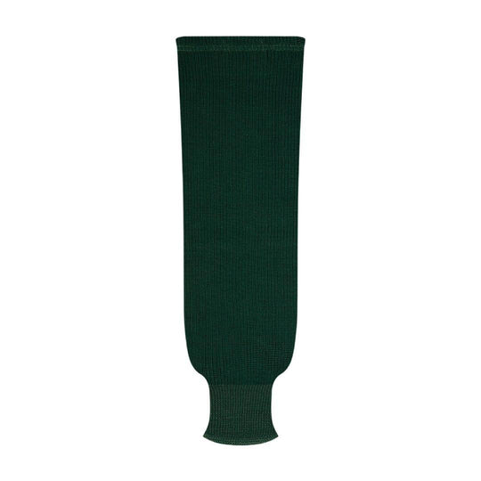 Forest Green Knit Hockey Socks Forest Green / JR 24" - The Hockey Shop