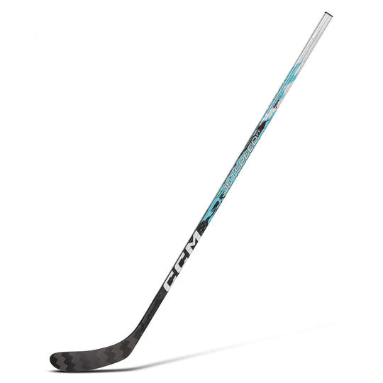 CCM Jetspeed FT9 Pro Youth Hockey Stick - Silver P28 / L-20 - The Hockey Shop