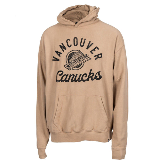 47 Brand Dusted Bowline River Mens Hoody - Vancouver Canucks Skate Third M / Tan - The Hockey Shop