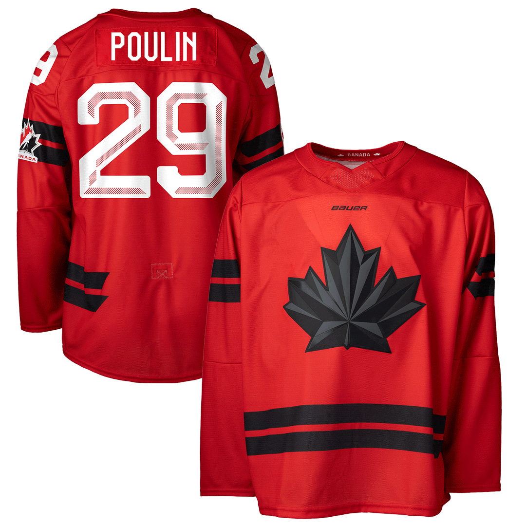 Bauer Hockey Canada Olympic Semi-Pro Senior Jersey - Red - Marie