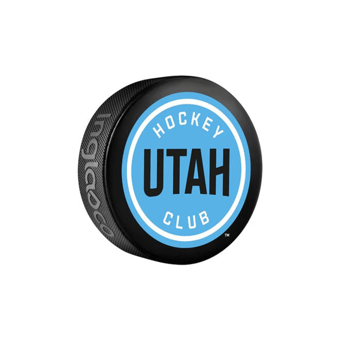 Inglasco Hockey Pucks Inglasco NHL Basic Logo Hockey Puck - Utah Hockey Club Black / 6oz - TheHockeyShop