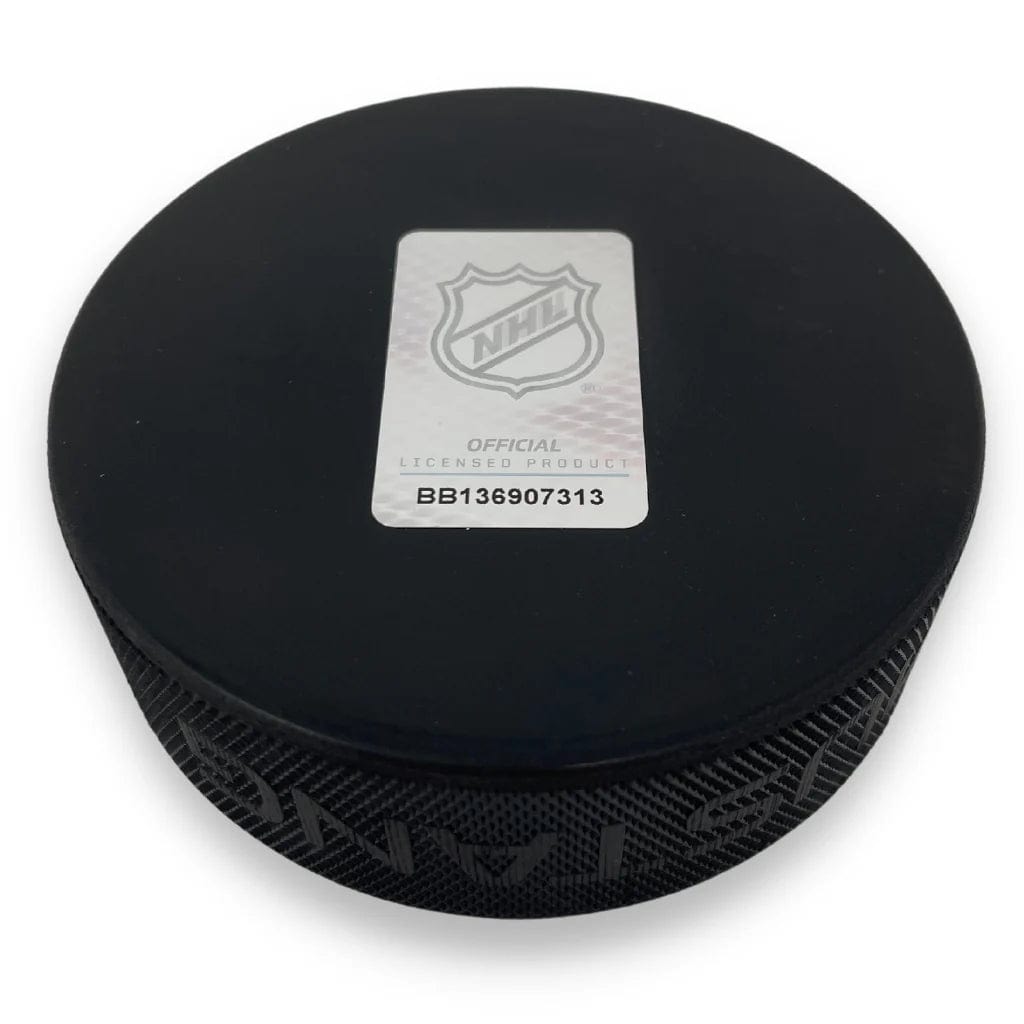 Mustang NHL Arrow Hockey Puck - Vancouver Canucks - TheHockeyShop.com