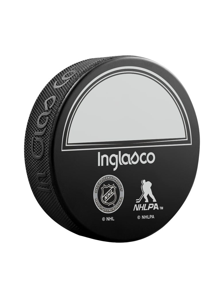 Inglasco NHL Captain Collection Hockey Puck In Cube - Vancouver Canucks - TheHockeyShop.com