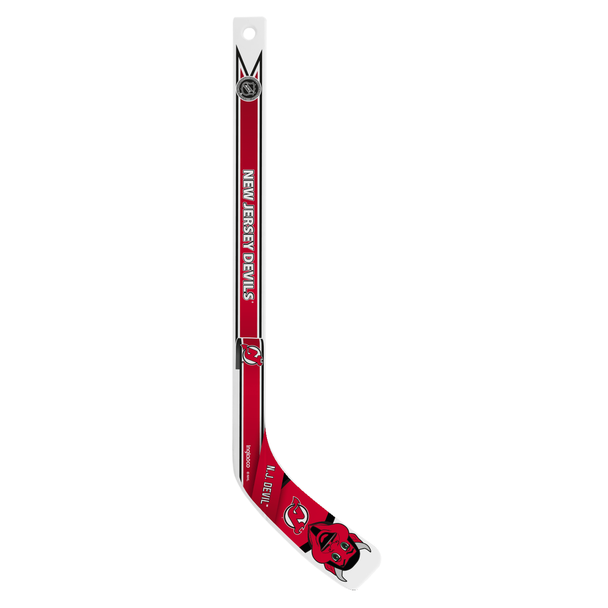 Inglasco Mini Hockey Stick New Jersey Devils Inglasco NHL Player Mini Hockey Stick Mascot / Devils - TheHockeyShop