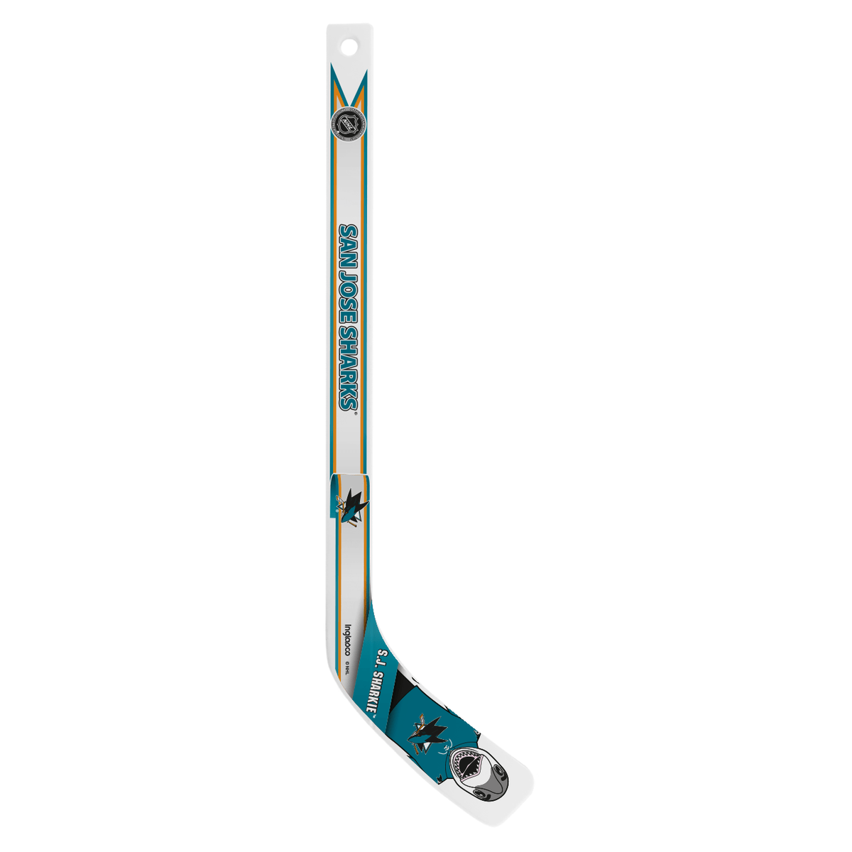 Inglasco Mini Hockey Stick San Jose Sharks Inglasco NHL Player Mini Hockey Stick - TheHockeyShop
