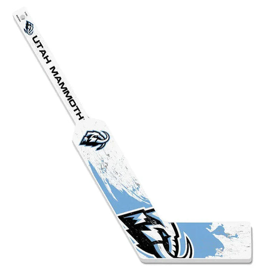 Inglasco NHL Goalie Mini Hockey Stick - Utah Mammoth White - The Hockey Shop