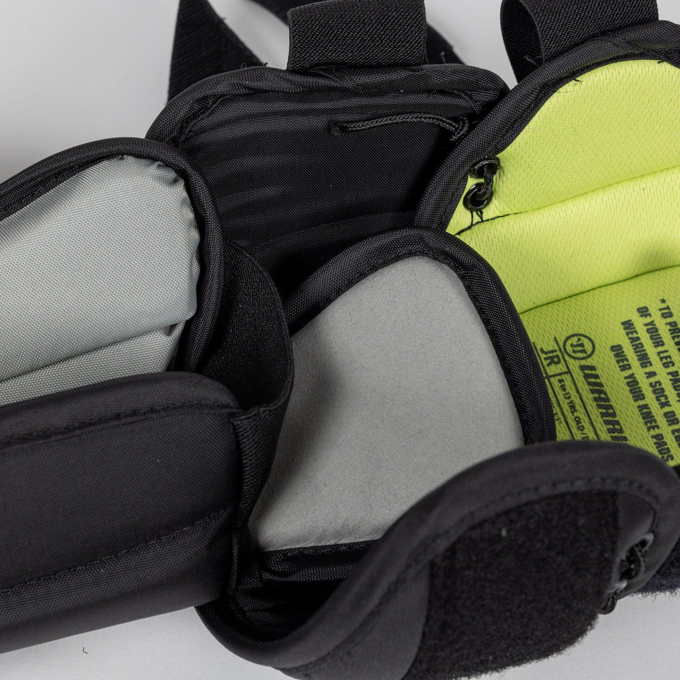 Warrior Ritual X4 E+ Junior Goalie Knee Pads | TheHockeyShop.com