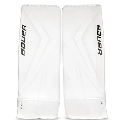Bauer Vapor FlyLite Senior Goalie Leg Pads White / XS - The Hockey Shop