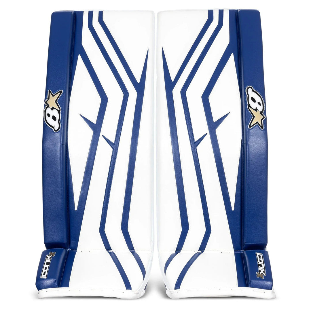 brians goalie gear Brian's ICONIK X Intermediate Goalie Leg Pads